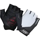 Gripgrab - ProGel Padded Korte Vinger Zomer Fietshandschoenen Wielrenhandschoenen met Padding - Wit - Unisex - Maat XS