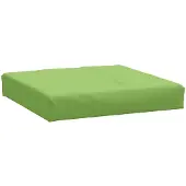 vidaXL Palletkussen 60x60x9,5 cm stof gemêleerd groen