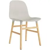 Normann Copenhagen Stoel Form Chair Oak Light Grey