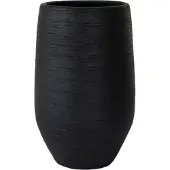 HS Potterie HS Bloempot Osaka Zwart D 19 H 30 Cm