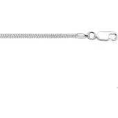 Trendjuwelier huiscollectie 1006271 Zilveren Ketting Slang Rond 2,0 mm