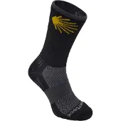 Wrightsock Escape Crew Zwart-Camino Logo Light Cusion