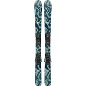 K2 Indy+fdt 7.0 Junior Alpin Skispakket