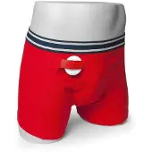 Rodger plaswekker broekje Boxer (jongens) Rood / 164