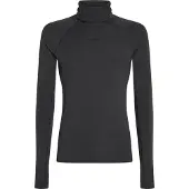 Icebreaker - 300 MerinoFine Polar L/S Roll Neck - Merino-ondergoed XL, zwart