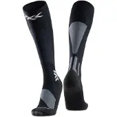 X-socks - Skisokken - Ski Discover Merino OTC Black/Grey voor Unisex van Wol - Maat 39-41 - Zwart