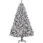 Black Box Charlton x-mas tree green frosted TIPS 525 - h185xd115cm
