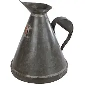 Coppens Schenkkan Jug L antiek zwart metaal 5ltr 30x27x32cm