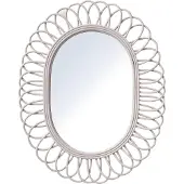 Vertbaudet Ovale rotan spiegel DOUCE PROVENCE paars