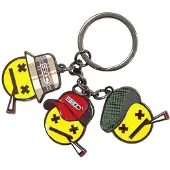Rock Off Bad Boy Chiller Crew - Emoji Charms Sleutelhanger - Multicolours