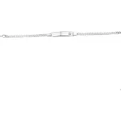 TFT Graveerarmband Zilver Zirkonia Plaat 5,0 mm 16 - 18 cm