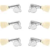 Fame 334KSI Locking Tuners 3+3 Chrome - Stemmechaniek voor gitaar