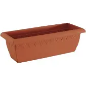 Hega Plantenbak Lima 9,5 Liter 50 X 20 X 16 Cm Bruin