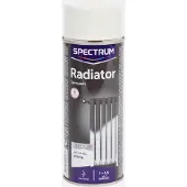 Spectrum hoogglans radiator spuitverf wit 400 ml