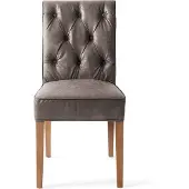 Rivièra Maison Eetkamerstoel - Hampton Classic Dining Chair - Bruin