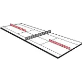 Universal Sport Tennisnet Universal Sport Bimbi Small Court