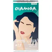 Oiamiga Dark Denim Permanent Hair Dye Inclusive Hair Colour for All Hair Types Rapid Processing Made with Natural Ingredients Vegan and Cruelty Fr