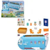 Bluey 3 In 1 Airplane Figures Transparant Kinderen