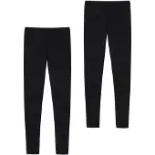 Schiesser Leggings 'Luxury' zwart
