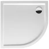 Riho Zurich Douchebak Kwartrond 120x120cm R55 Acryl Wit - Acryl - Douche - Douchebakken - 8714148368862