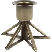Gifts Amsterdam Kandelaar Sterre | Oud goud | S