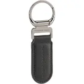 Porsche Design Sleutelhanger leer 10,5 cm black
