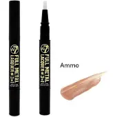 W7 Full Metal Lacquer Metallic Pen Eyes-Lips-Nails - Ammo