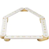 Meowbaby Beam 5-elements Wooden Balance Board Sensoric Wit