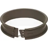 Lurch FlexiForm springvorm met glazen bodem - 26cm - bruin, Bakblik, Bruin