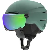Atomic Savor Visor Stereo, ski helm met vizier, groen