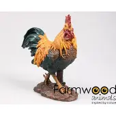 Farmwood Animals Tuinbeeld Haan 25x13x30cm Multi multi Polyresin Tuinbeeld