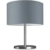 Home Sweet Home tafellamp Mauro Bling Ø 40 cm - lichtgrijs