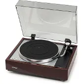 Thorens Platenspeler TD 1600 met TP160 arm Walnoot