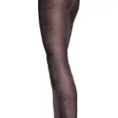 MARC MARCS zebra print panty maat S/M antraciet