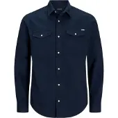 Jack & Jones Overhemd 'Sheridan' donkerblauw