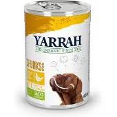 Yarrah 12x Bio Hondenvoer Chunks Kip 405 gr