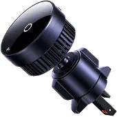 Baseus MagPro Series Qi2 - Telefoonhouder auto - Ventilatierooster - Magnetisch en MagSafe - Draadloos opladen - Zwart