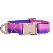 DOGGUO Gradient Collar Paars&Pink - Hondenhalsband - Grote Honden