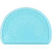 BUMKINS - Siliconen Sensorische Placemat - Blauw