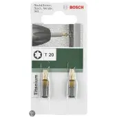 Bosch 2609255940 Torx Bit 25 mm Titanium - T10 (2st)
