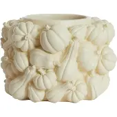 Light & Living Vaas deco Ø28x18 cm PUMPKIN crème - Pompoen