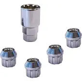Carpoint Slotmoeren set conisch M12x1.25