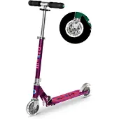 Micro Jeu de plein air Trottinette enfant 2 roues LED Micro Sprite LED Violet annodisé