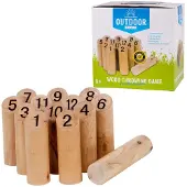 Outdoor - Play Wood throw Game - Houten Werpspel