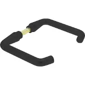 Starx Deurbeslag | Losse deurklink | | Coupe (Aluminium, Zwart)