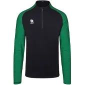Robey Performance Trainingstrui 1/4-Zip Zwart Groen