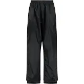 Ralka Regenbroek Waterdicht en met schoenbeschermer - Kids - Zwart - 128