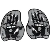 Arena - Vortex Evolution Hand Paddle - Zwemhulpmiddel L, grijs/zwart
