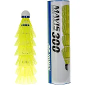 Yonex Badminton Shuttle Yonex Mavis 300 Yellow Middle (Koker van 6)