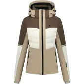8848 Hazel Skijas Dames Bruin - Wit - Beige 36